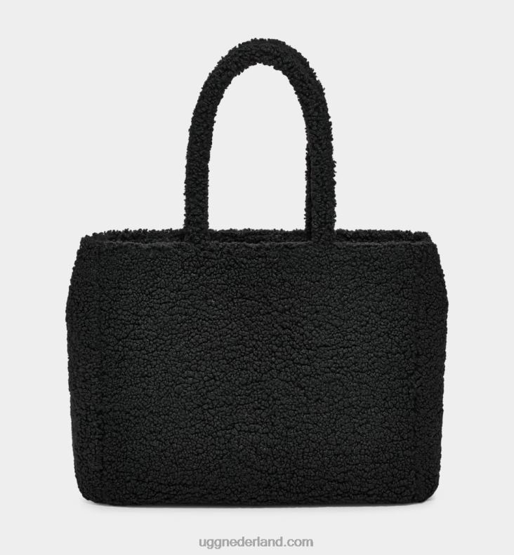 vrouwen zwart UGG adrina tote sherpa 686ZP1212