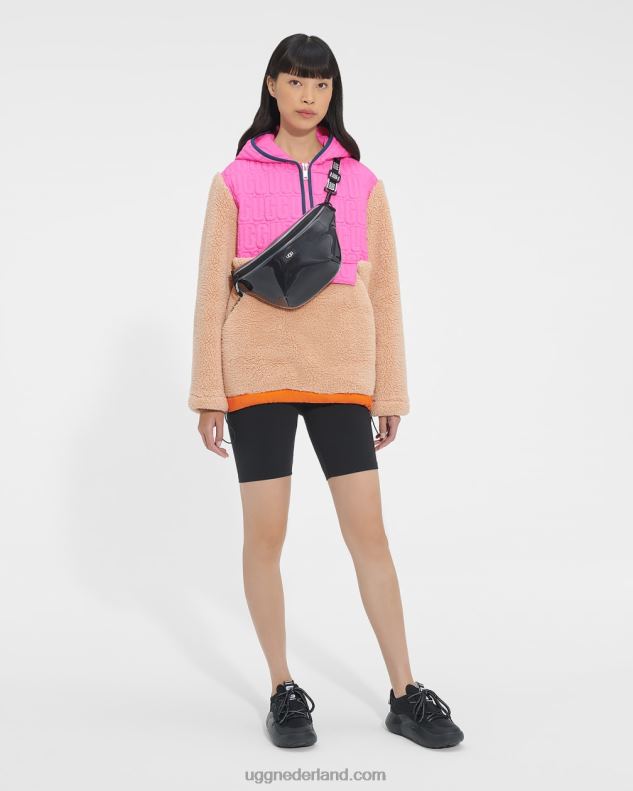 vrouwen zwart UGG nasha riemtas duidelijk 686ZP1398