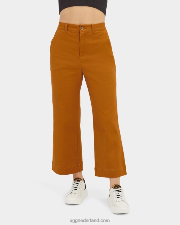 vrouwen bruine mosterd UGG etna broek 686ZP2077