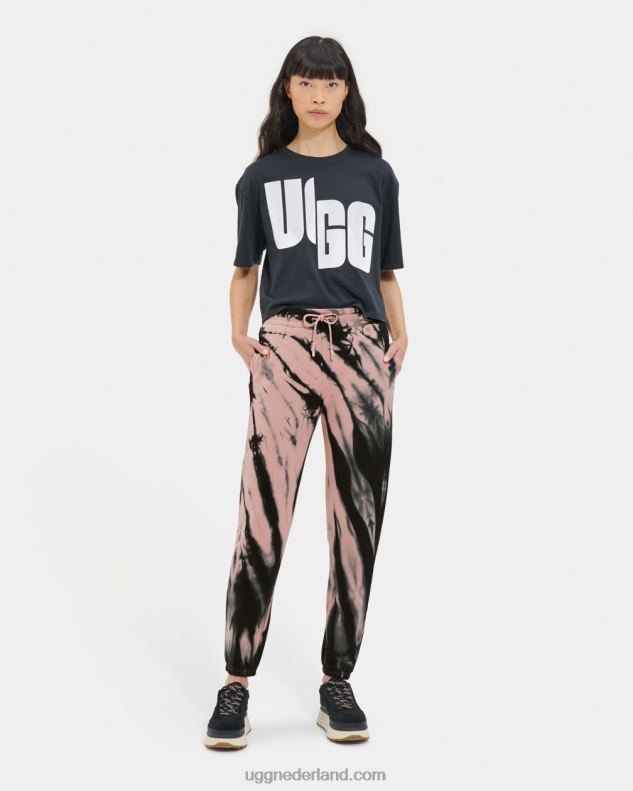 vrouwen houtroos UGG Daniella joggingbroek tie-dye 686ZP132