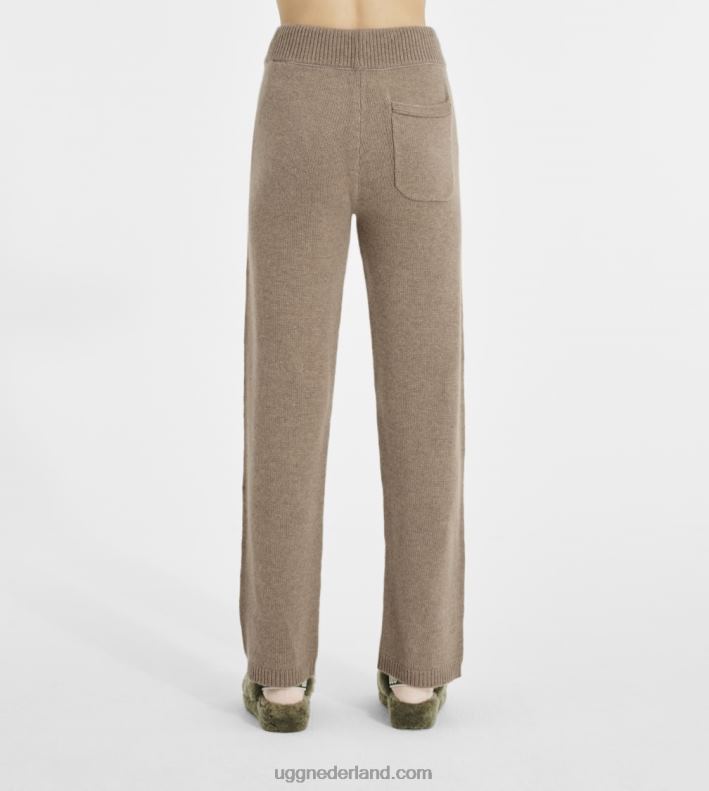 vrouwen kameel II UGG aida broek van kasjmiermix 686ZP1329