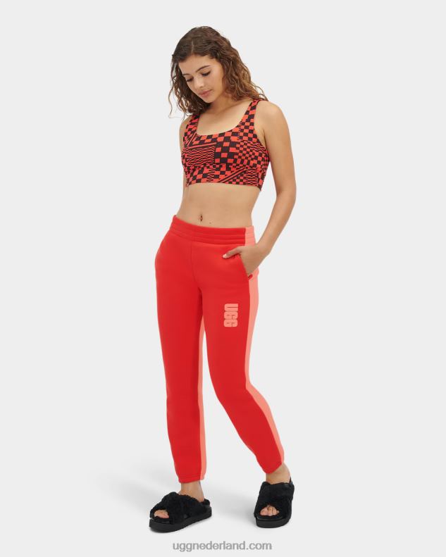 vrouwen ontbranden / bloemblaadje UGG daniella joggingbroek tweekleurig 686ZP1142