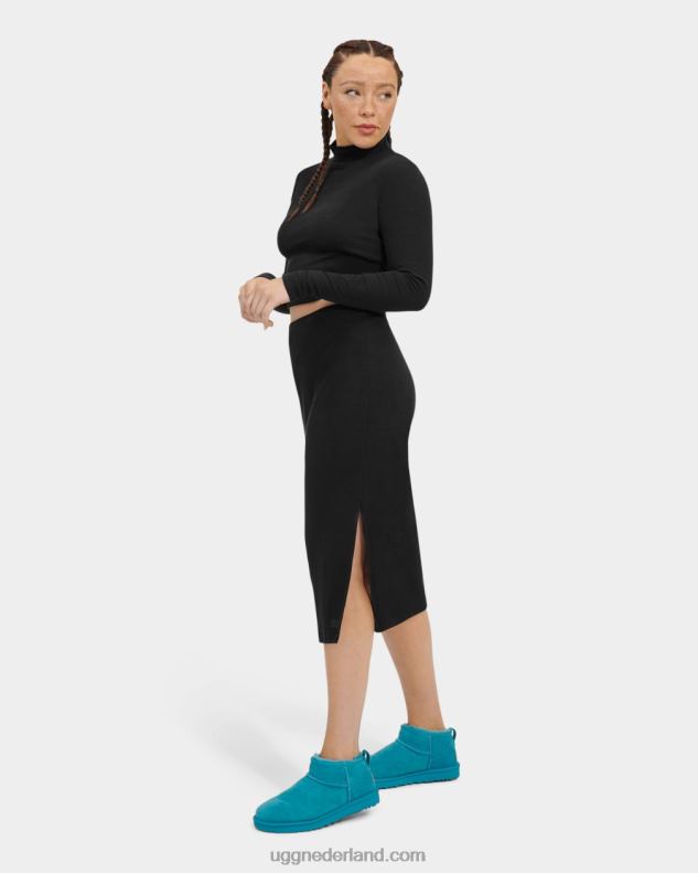 vrouwen teer UGG gianni geribbelde rok 686ZP1093