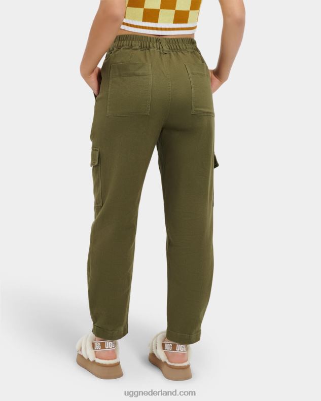 vrouwen verbrande olijf UGG kensley cargobroek 686ZP1251