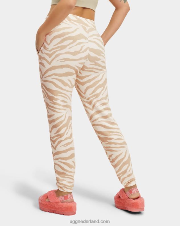 vrouwen witte zebra UGG daniella joggingbroek zebra 686ZP1318