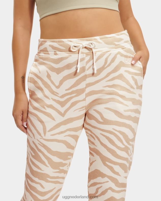 vrouwen witte zebra UGG daniella joggingbroek zebra 686ZP1318