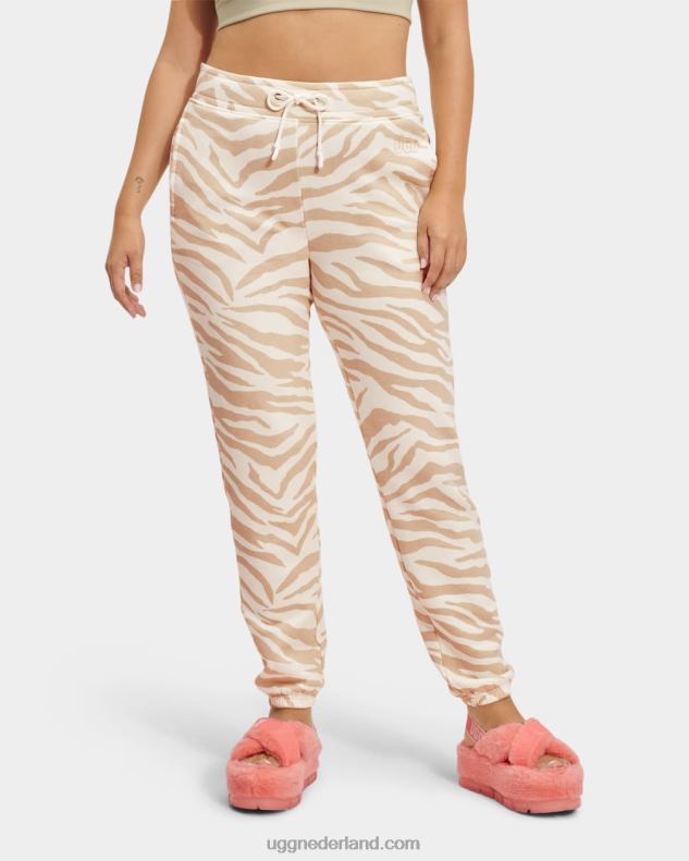 vrouwen witte zebra UGG daniella joggingbroek zebra 686ZP1318