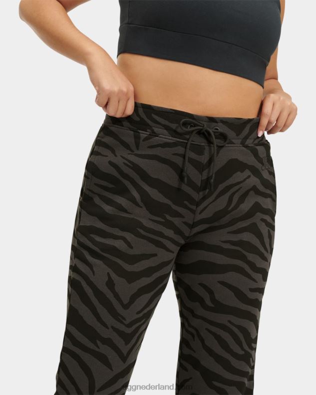 vrouwen zwarte zebra UGG daniella joggingbroek zebra 686ZP1317