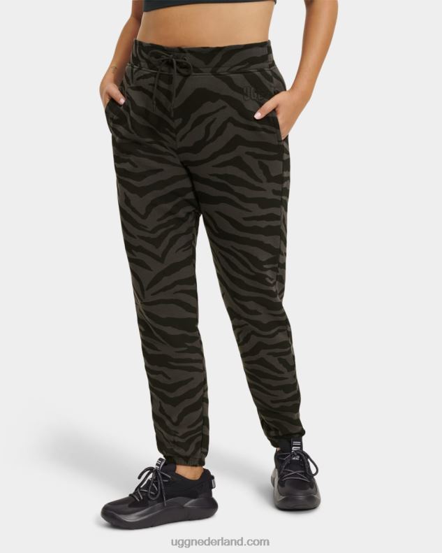 vrouwen zwarte zebra UGG daniella joggingbroek zebra 686ZP1317