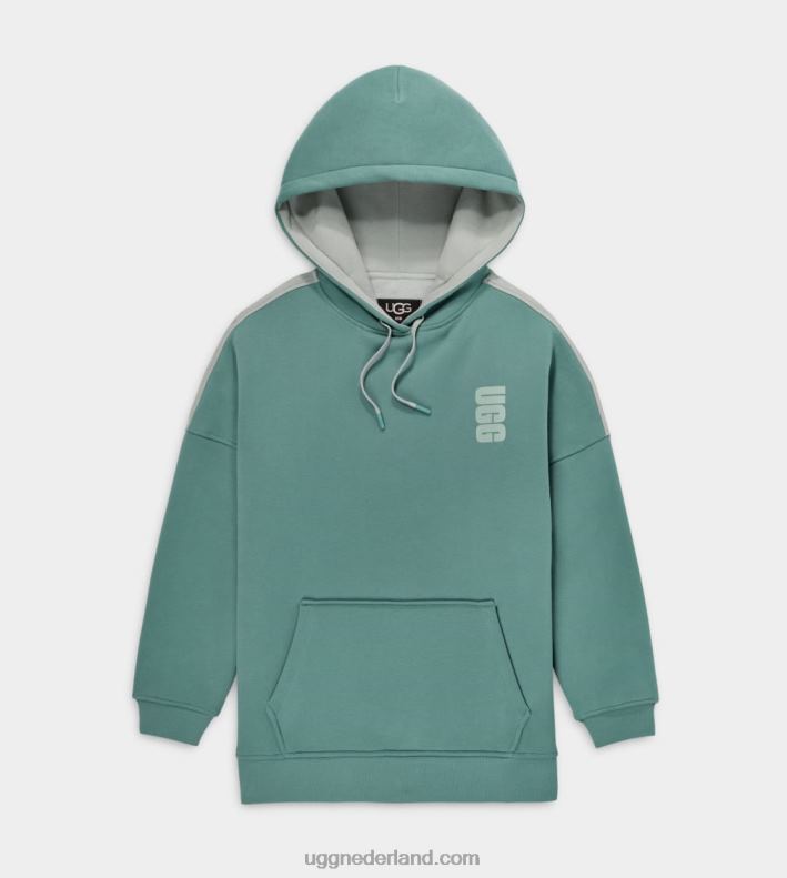 vrouwen aloë vera/stoep UGG simone tweekleurige hoodie 686ZP1144