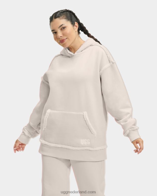 vrouwen antiek UGG joanne gebonden fleece hoodie 686ZP2281