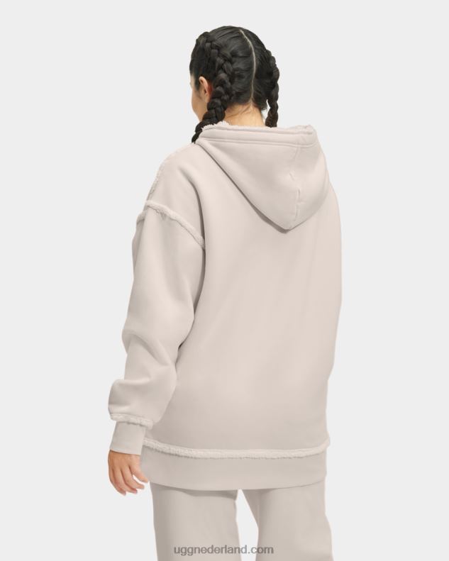 vrouwen antiek UGG joanne gebonden fleece hoodie 686ZP2281