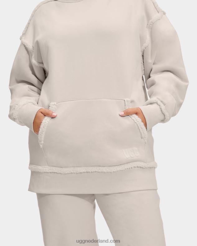 vrouwen antiek UGG joanne gebonden fleece hoodie 686ZP2281