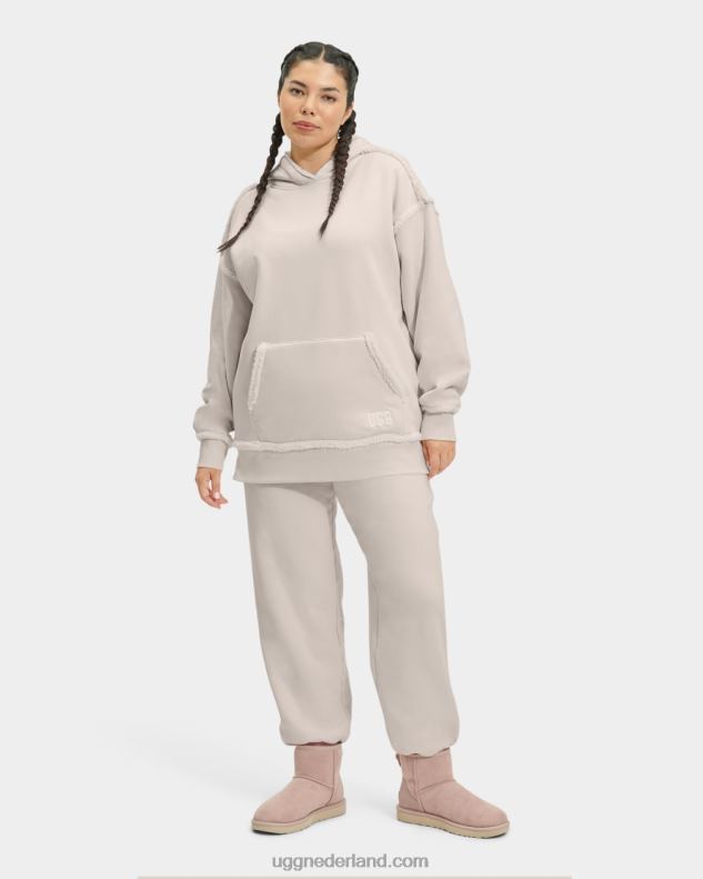 vrouwen antiek UGG joanne gebonden fleece hoodie 686ZP2281