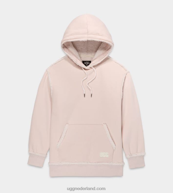 vrouwen antiek UGG joanne gebonden fleece hoodie 686ZP2281