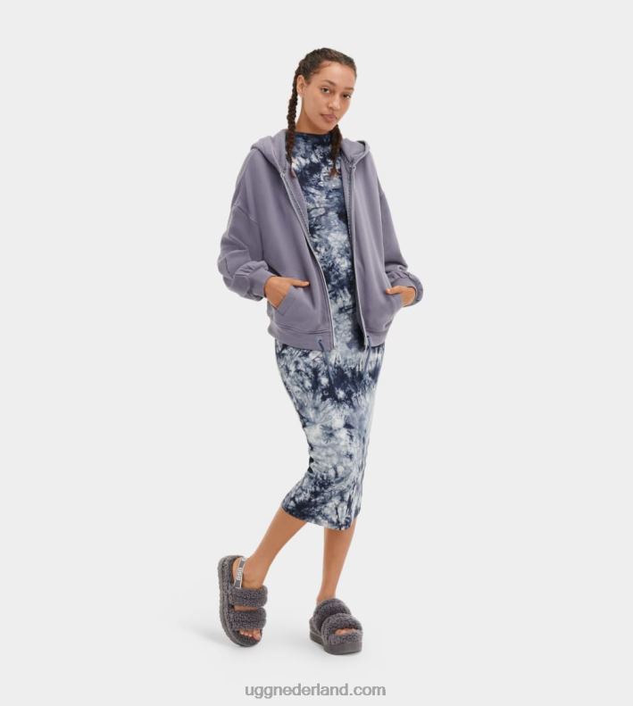 vrouwen cycloon UGG abbi hoodie met halve maanmouwen 686ZP1366