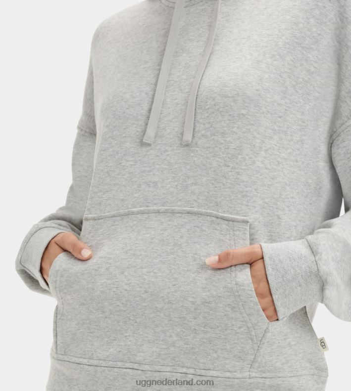 vrouwen dicht heide UGG Kes fleece hoodie 686ZP2265