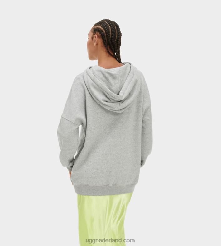vrouwen grijze heide UGG Simone vriendje hoodie 686ZP1343