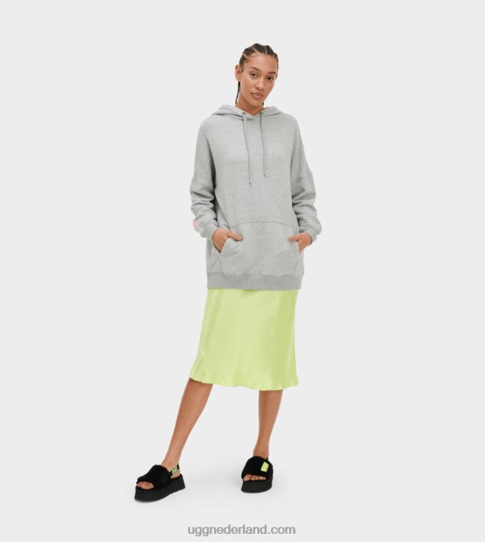 vrouwen grijze heide UGG Simone vriendje hoodie 686ZP1343