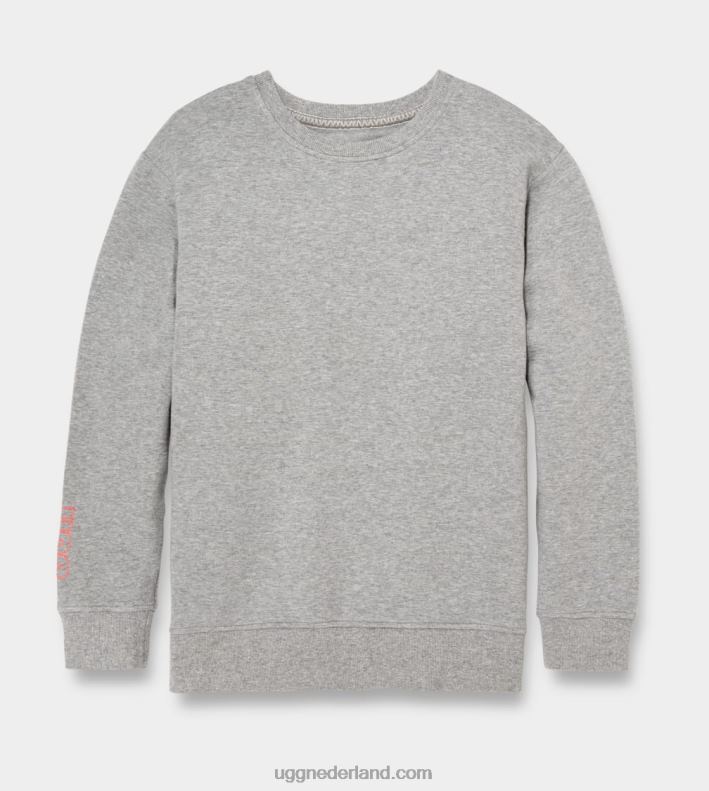 vrouwen grijze heide UGG denise ronde hals 686ZP1086