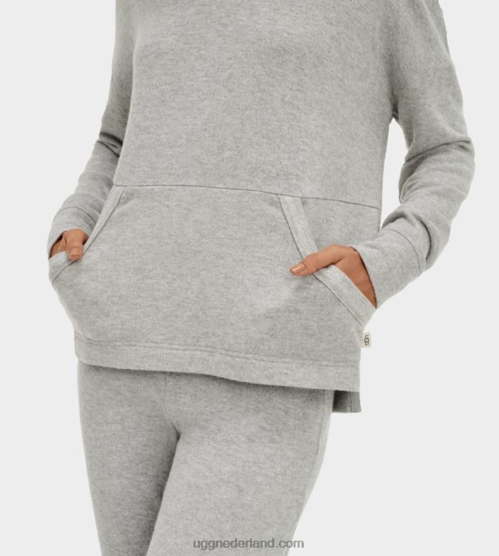 vrouwen grijze heide UGG elettra-hoodie 686ZP1330