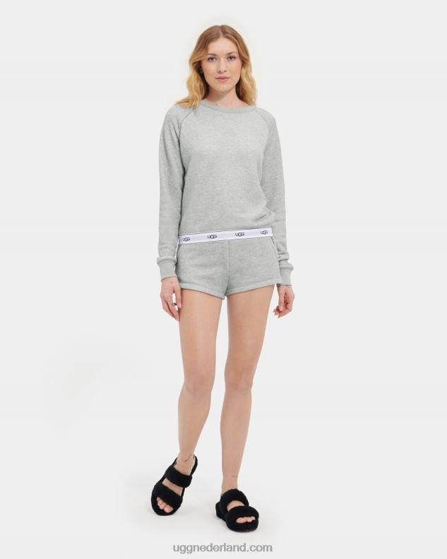vrouwen grijze heide UGG geen ronde hals 686ZP1030