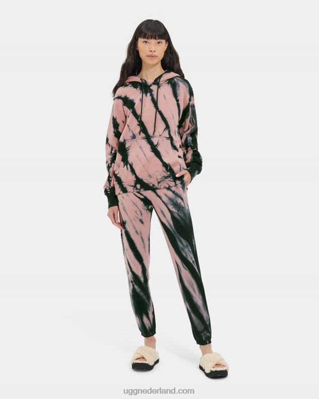 vrouwen houtroos UGG tatiana hoodie tie-dye 686ZP129