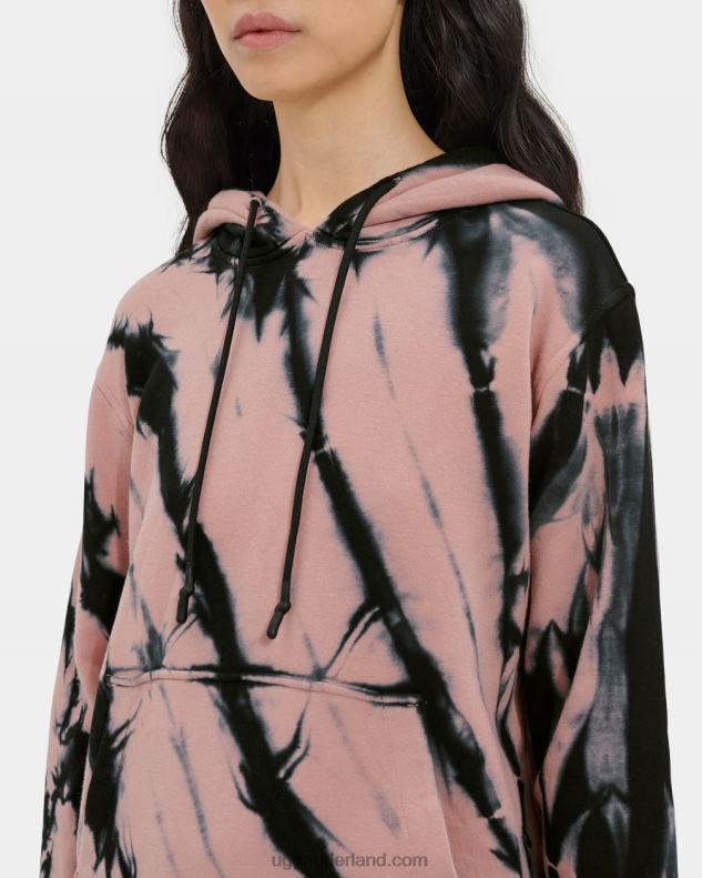 vrouwen houtroos UGG tatiana hoodie tie-dye 686ZP129