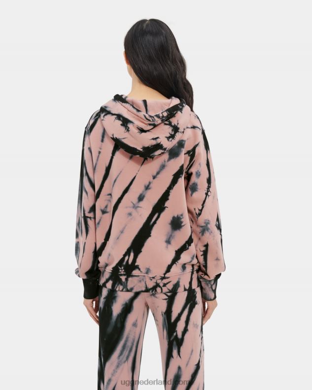 vrouwen houtroos UGG tatiana hoodie tie-dye 686ZP129