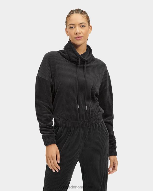 vrouwen inkt UGG calland hoodie met trechterhals 686ZP96