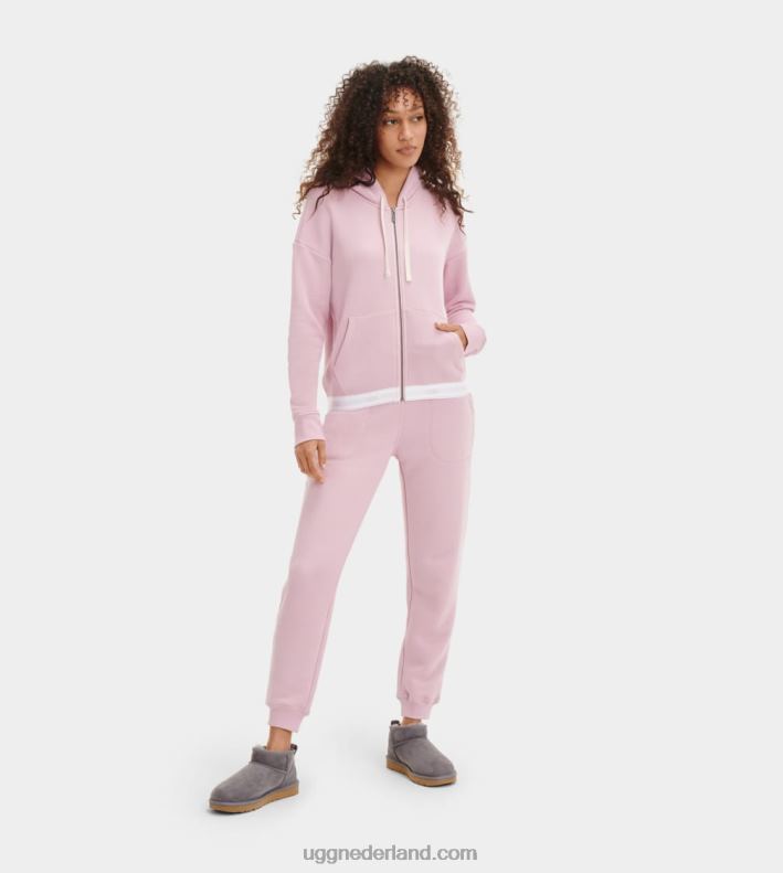 vrouwen lavendel briesje UGG Sena hoodie met rits 686ZP2241