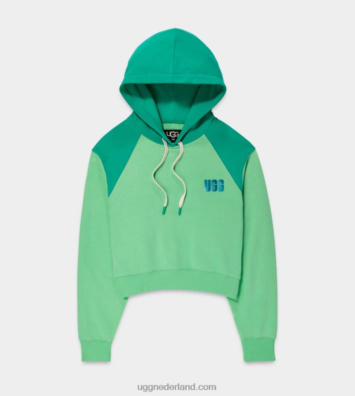 vrouwen lente groen UGG Mallory cropped hoodie 686ZP1133