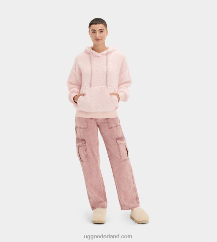 vrouwen lotusbloem UGG loyra sherpa hoodie 686ZP1280