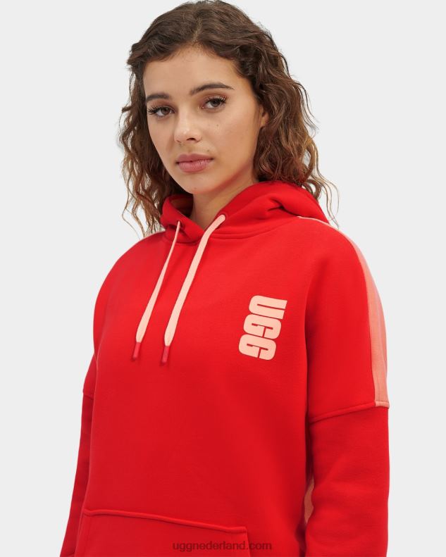vrouwen ontbranden / bloemblaadje UGG simone tweekleurige hoodie 686ZP1145
