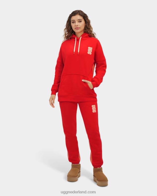 vrouwen ontbranden / bloemblaadje UGG simone tweekleurige hoodie 686ZP1145
