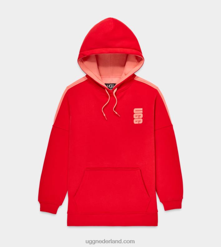 vrouwen ontbranden / bloemblaadje UGG simone tweekleurige hoodie 686ZP1145
