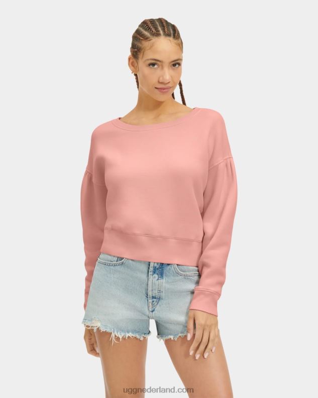 vrouwen roze opaal UGG tenley ronde hals 686ZP159