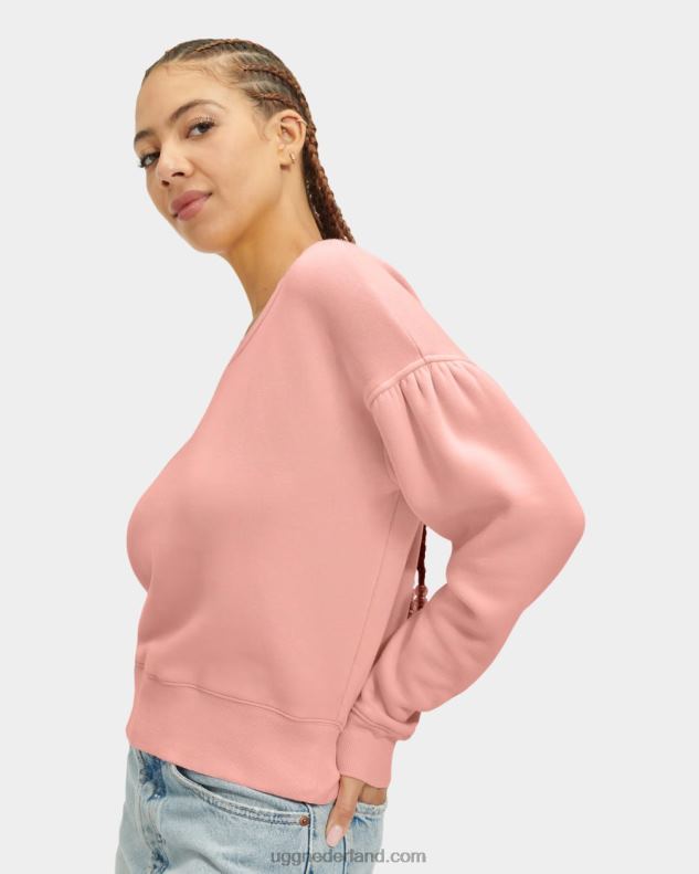 vrouwen roze opaal UGG tenley ronde hals 686ZP159