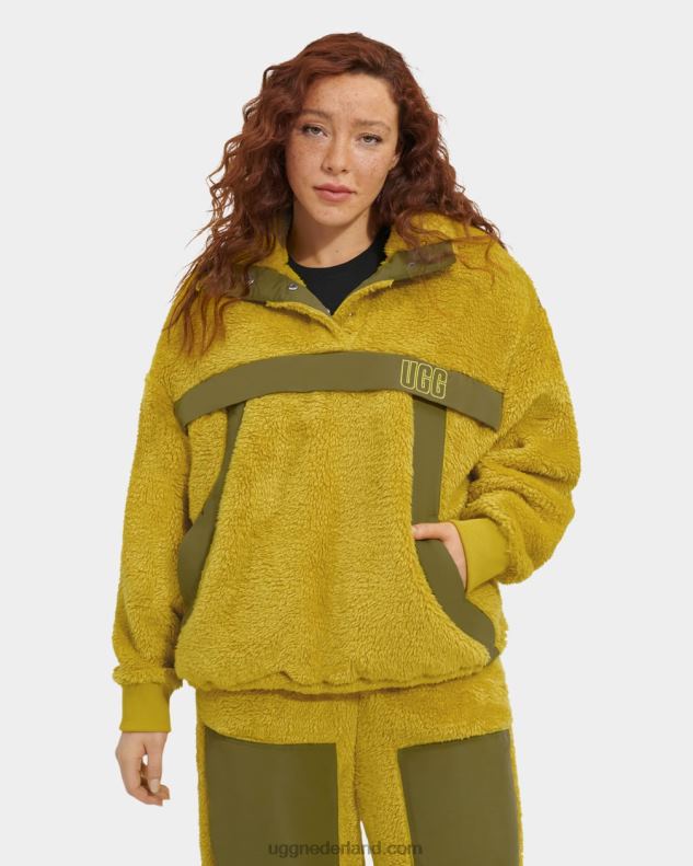 vrouwen smaak / jonge boom UGG gayel sherpa halve snap 686ZP1288