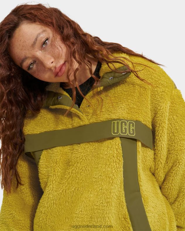vrouwen smaak / jonge boom UGG gayel sherpa halve snap 686ZP1288