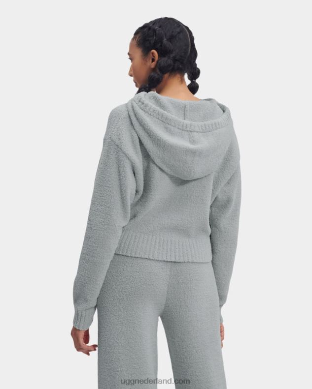 vrouwen stoep UGG hoodie met ritssluiting 686ZP955