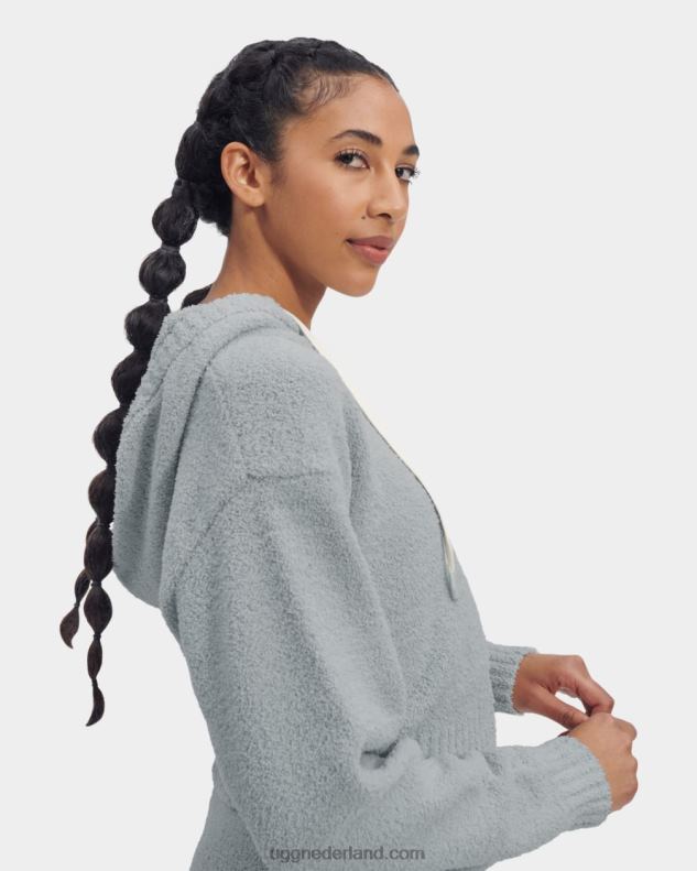 vrouwen stoep UGG hoodie met ritssluiting 686ZP955