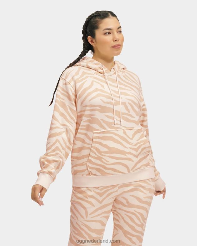 vrouwen witte zebra UGG tatiana hoodie zebra 686ZP93