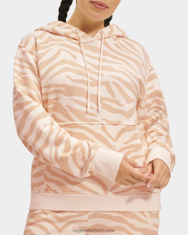 vrouwen witte zebra UGG tatiana hoodie zebra 686ZP93