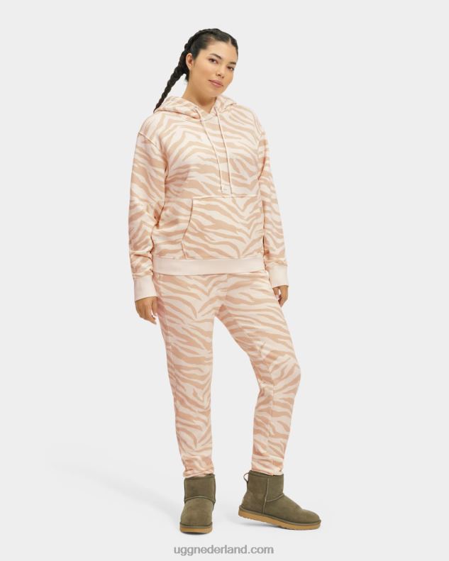 vrouwen witte zebra UGG tatiana hoodie zebra 686ZP93
