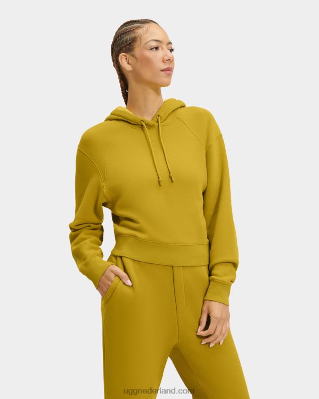vrouwen zeekelp UGG Mallory cropped hoodie 686ZP1235