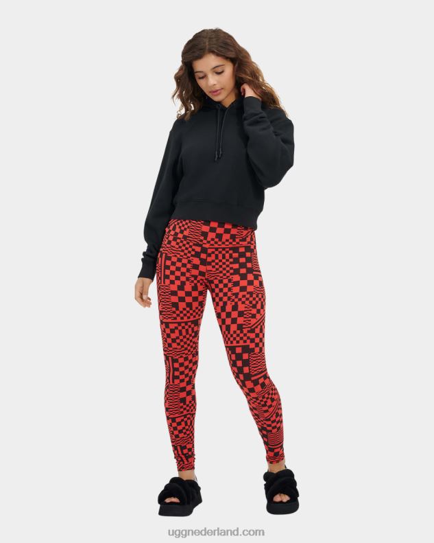 vrouwen zwart UGG Mallory cropped hoodie 686ZP999