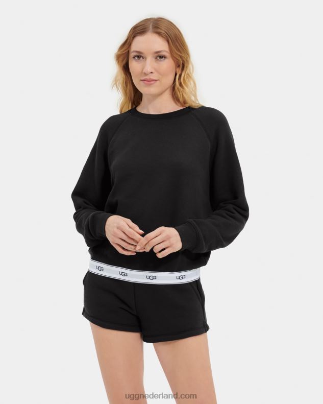 vrouwen zwart UGG geen ronde hals 686ZP1029