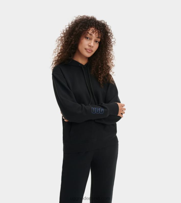 vrouwen zwart UGG tatiana hoodie 686ZP964