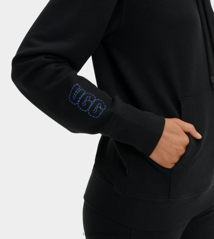 vrouwen zwart UGG tatiana hoodie 686ZP964